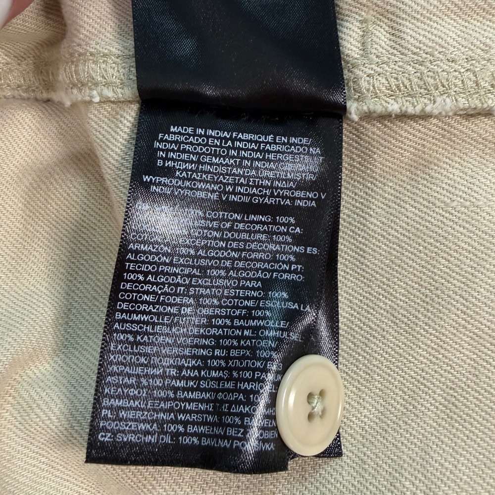 The North Face Utility Canvas Overshirt Shacket NF0A7ZYN Tan Mens XXL Cotton - Picture 15 of 16